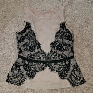 Loft Nude lace top